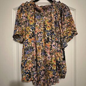 Democracy Floral Top